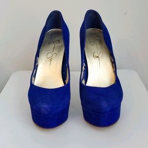 Blue JS heels